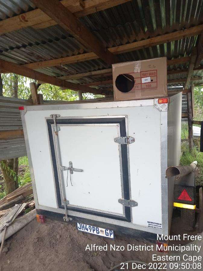 750kg mobile freezer